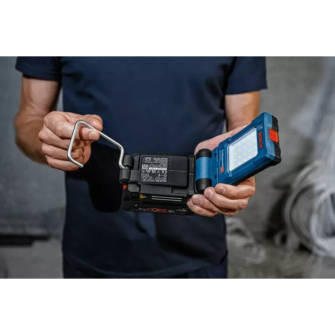 Akumuliatorinis prožektorius Bosch GLI 18V-800, 18V (be akum. ir krov.) 0601443600 2