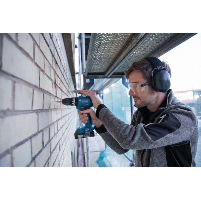 Akum. smūginis suktuvas-gręžtuvas Bosch GSB 18V-45, 18 V (be akum. ir krov.) 06019K3300 1