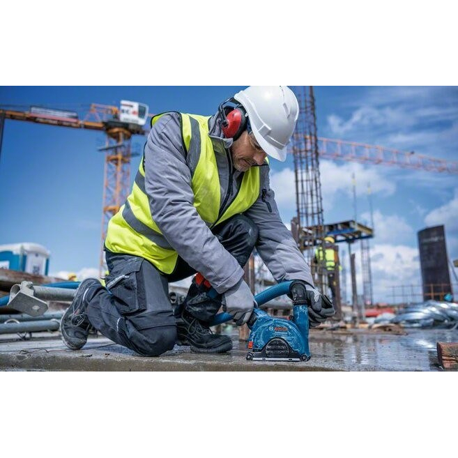 Akum. kampinis šlifuoklis Bosch GWX 18V-15 PSC Solo, 18V, (be akum. ir krov.) 06019H6G00 1