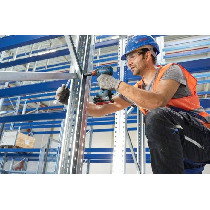 Akum. smūginis veržliasukis Bosch GDX 18V-200, 18V (be akum. ir krov.) 06019J2204 2