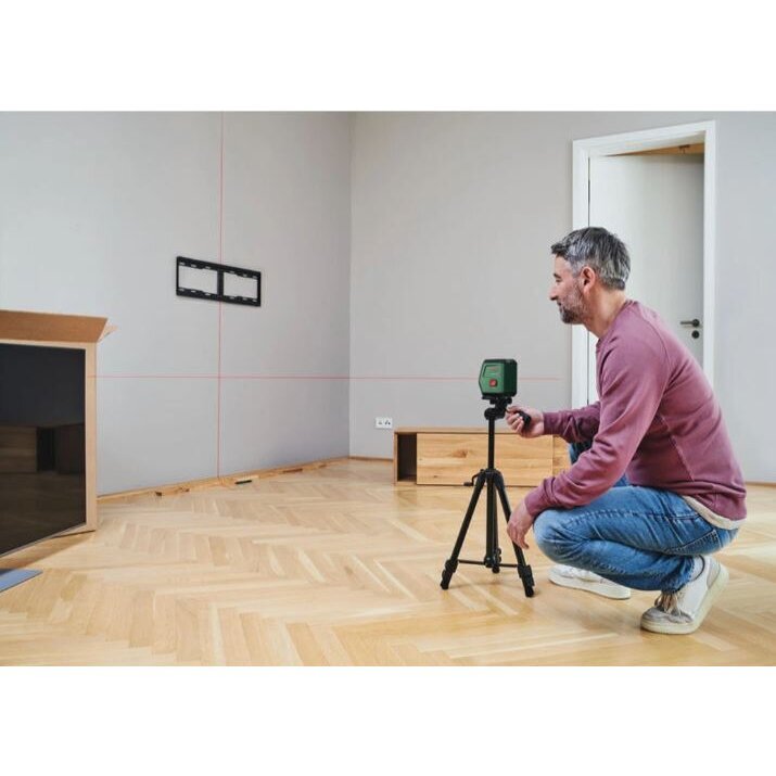 Kryžminis lazerinis nivelyras Bosch UniversalLevel 2 Set, 0603663F01 1 Kryžminis lazerinis nivelyras Bosch UniversalLevel 2 Set, 0603663F01 1