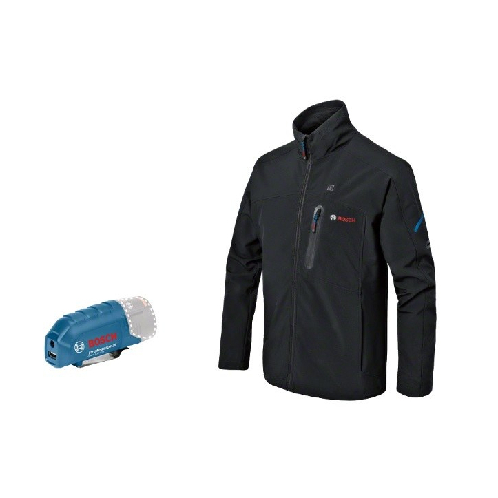 Šildoma striukė Bosch GHJ 12, XL dydis, 18V, (be akum. ir krov.) 06188000E0