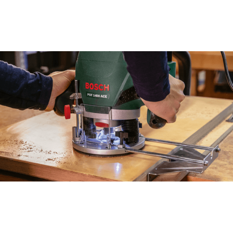 Elektrinė vertikali freza Bosch POF 1400 ACE, 1,4 kW 1 Elektrinė vertikali freza Bosch POF 1400 ACE, 1,4 kW 1