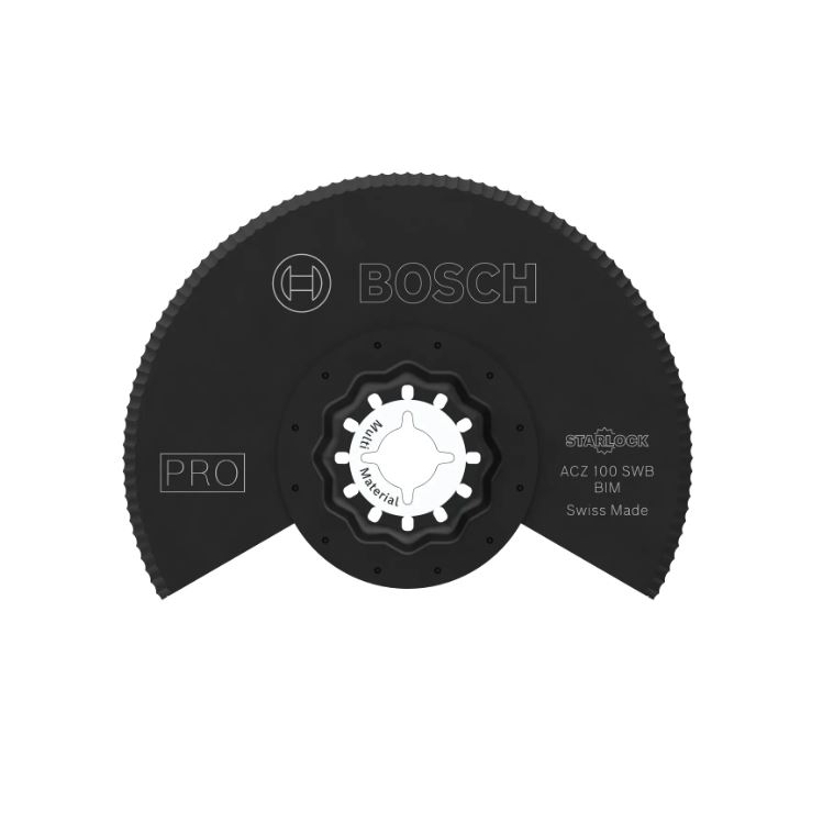 Daugiafunkcinio įrankio geležtė Bosch PRO ACZ 100 SWB 100 mm, 2608669123