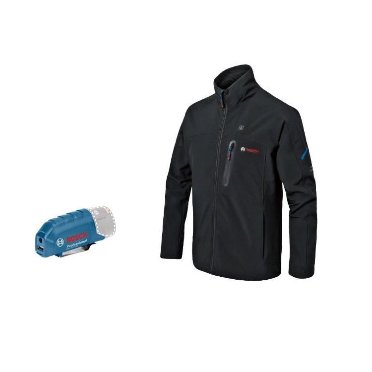 Šildoma striukė Bosch GHJ 12, dydis 2XL, 18 V (be akum. ir krov.) 06188000E1