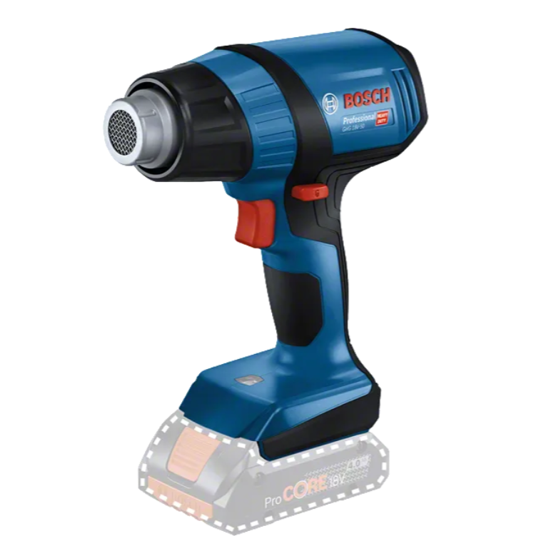 Akumuliatorinis techninis fenas Bosch GHG 18V-50 solo Professional, 06012A6501 Akumuliatorinis techninis fenas Bosch GHG 18V-50 solo Professional, 06012A6501