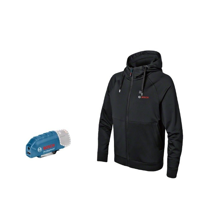 Džemperis Bosch GHH 12, dydis 3XL, 18 V (be akum. ir krov.) 06188000EV Džemperis Bosch GHH 12, dydis 3XL, 18 V (be akum. ir krov.) 06188000EV