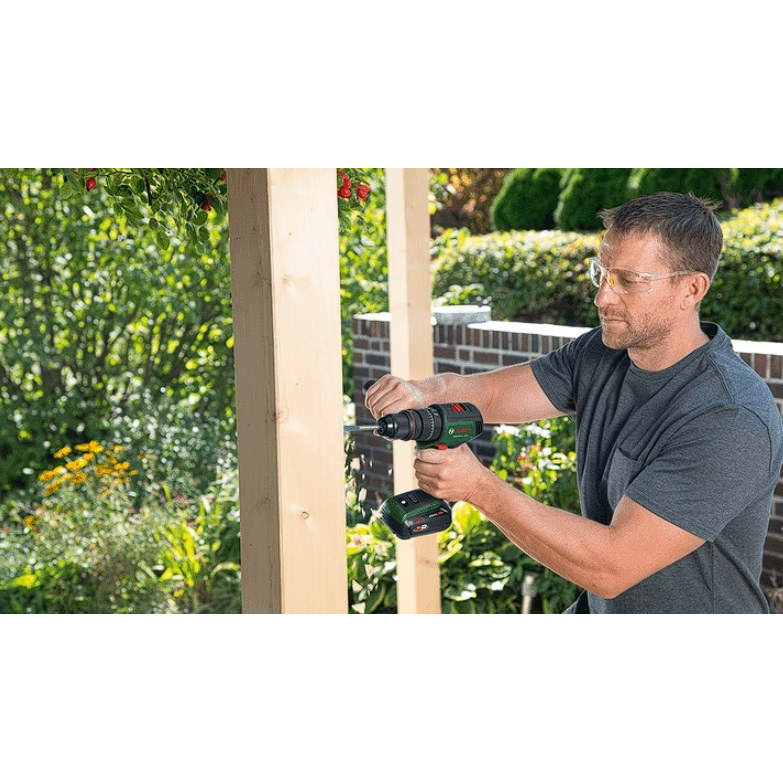 Akum. smūginis suktuvas-gręžtuvas Bosch AdvancedImpact 18V-80 QuickSnap, 18 V, 1x2,5 Ah, 06039E2101 1