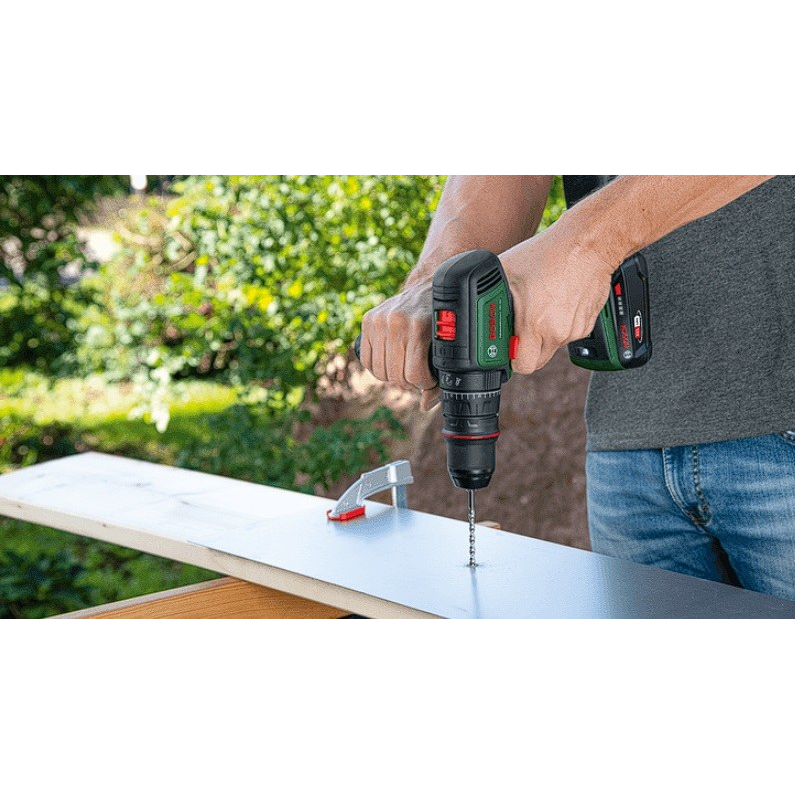 Akum. smūginis suktuvas-gręžtuvas Bosch AdvancedImpact 18V-80 QuickSnap, 18 V, 1x2,5 Ah, 06039E2101 2