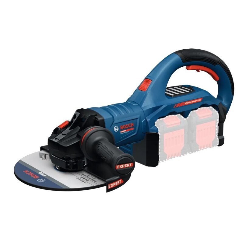 Akumuliatorinė kampinio šlifavimo mašina Bosch EXWS18V2-230P Solo, XL-LB 06019L8000 1