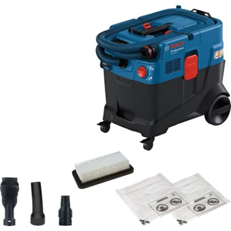 Sauso-drėgno valymo siurblys Bosch GAS 400 A, 1200 W, 06019M0020 Sauso-drėgno valymo siurblys Bosch GAS 400 A, 1200 W, 06019M0020