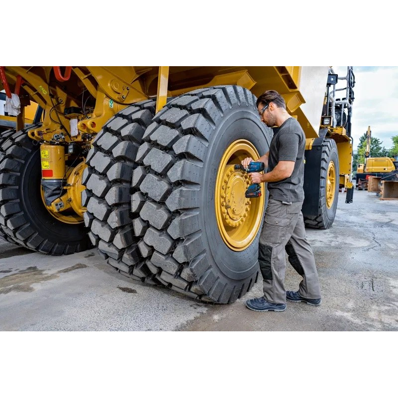 Aakum. smūginis veržliasukis Bosch GDS 18V-1600 HC, 18V, 2x8.0Ah, 06019M1002 3