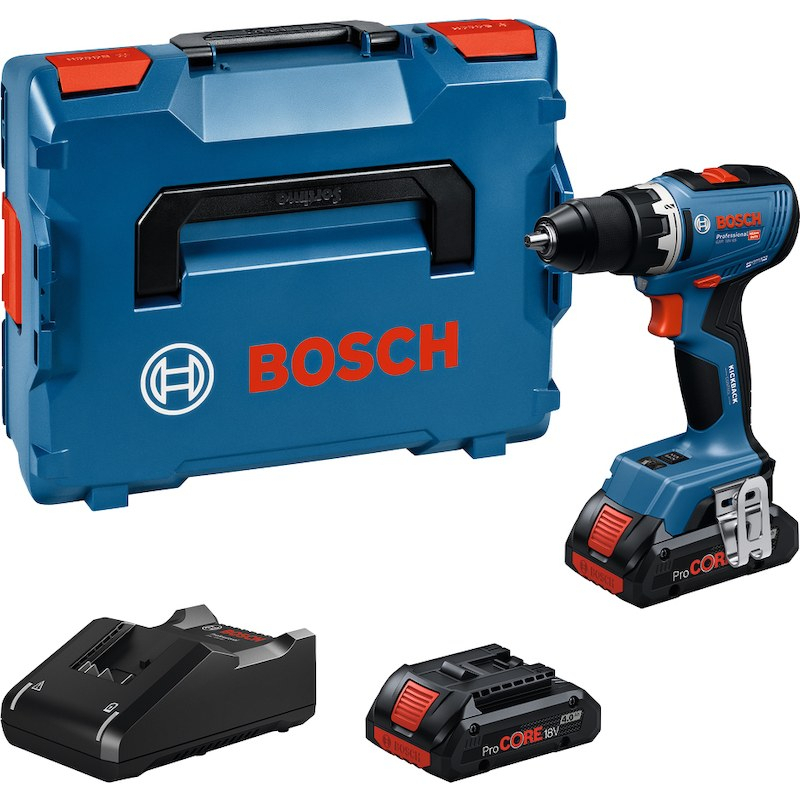 Akum. suktuvas-gręžtuvas Bosch GSR 18V-65, 18 V, 2x4.0 Ah, 06019N3206 Akum. suktuvas-gręžtuvas Bosch GSR 18V-65, 18 V, 2x4.0 Ah, 06019N3206