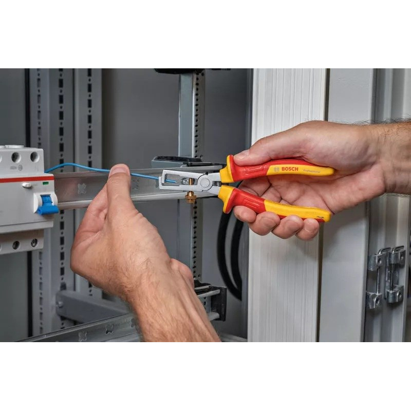 Laidų valymo replės Bosch VDE 1600A02NE7, 160mm 1 Laidų valymo replės Bosch VDE 1600A02NE7, 160mm 1