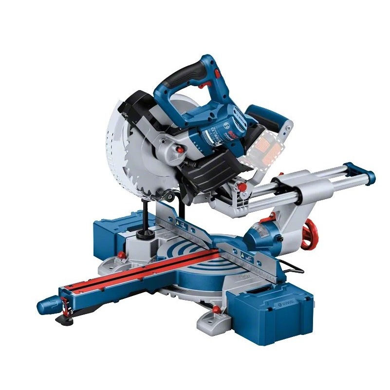 Akum. skersinio pjovimo staklės Bosch GCM 18V-216 D Professional, 18 V (be akum. ir krov.) 0601B51000