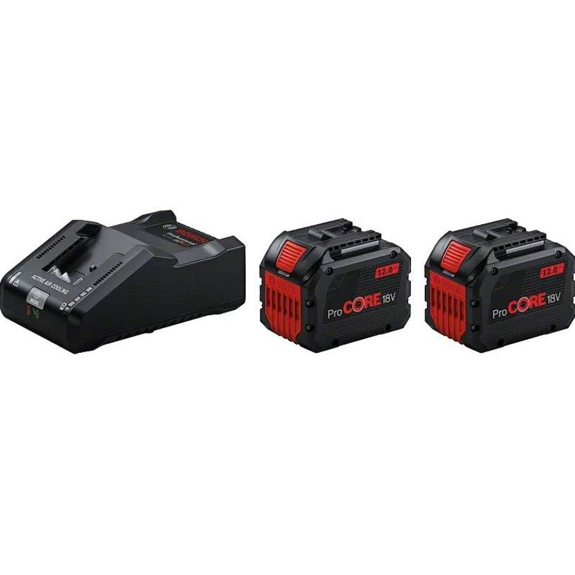 Krovimo komplektas Bosch 18V, 2x12.0Ah, 1600A02T5W Krovimo komplektas Bosch 18V, 2x12.0Ah, 1600A02T5W