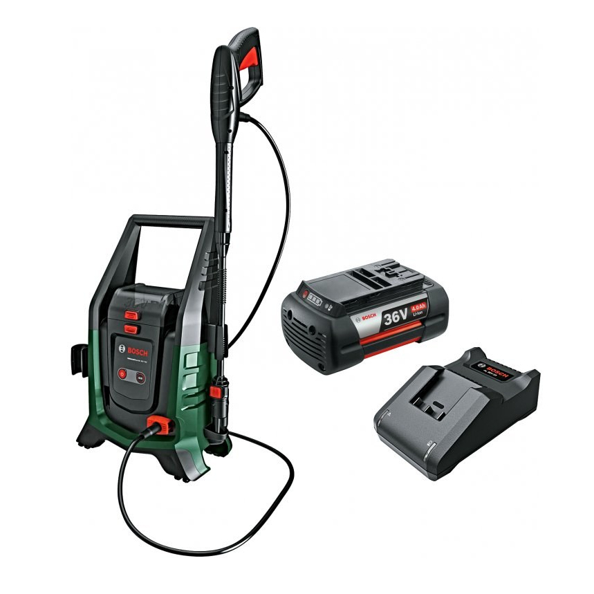 Aukšto slėgio plovykla Bosch Universal Aquatak 36V-100, 4Ah, 36 V, 06008C7002 Aukšto slėgio plovykla Bosch Universal Aquatak 36V-100, 4Ah, 36 V, 06008C7002