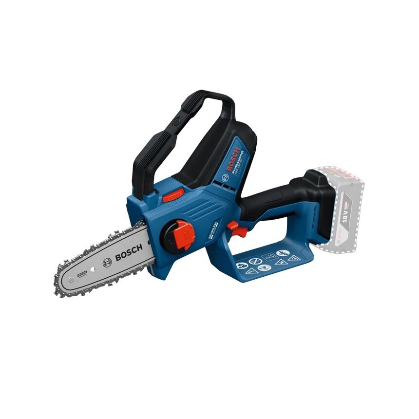 Akum. grandininis pjūklas Bosch GKE 18V-15 Professional, 18 V, (be akum. ir krov.)06008D7000 Akum. grandininis pjūklas Bosch GKE 18V-15 Professional, 18 V, (be akum. ir krov.)06008D7000