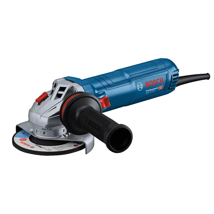 Elektrinis kampinis šlifuoklis Bosch GWS 12-125 S Professional, 1200 W, 06013A6020 2 Elektrinis kampinis šlifuoklis Bosch GWS 12-125 S Professional, 1200 W, 06013A6020 2