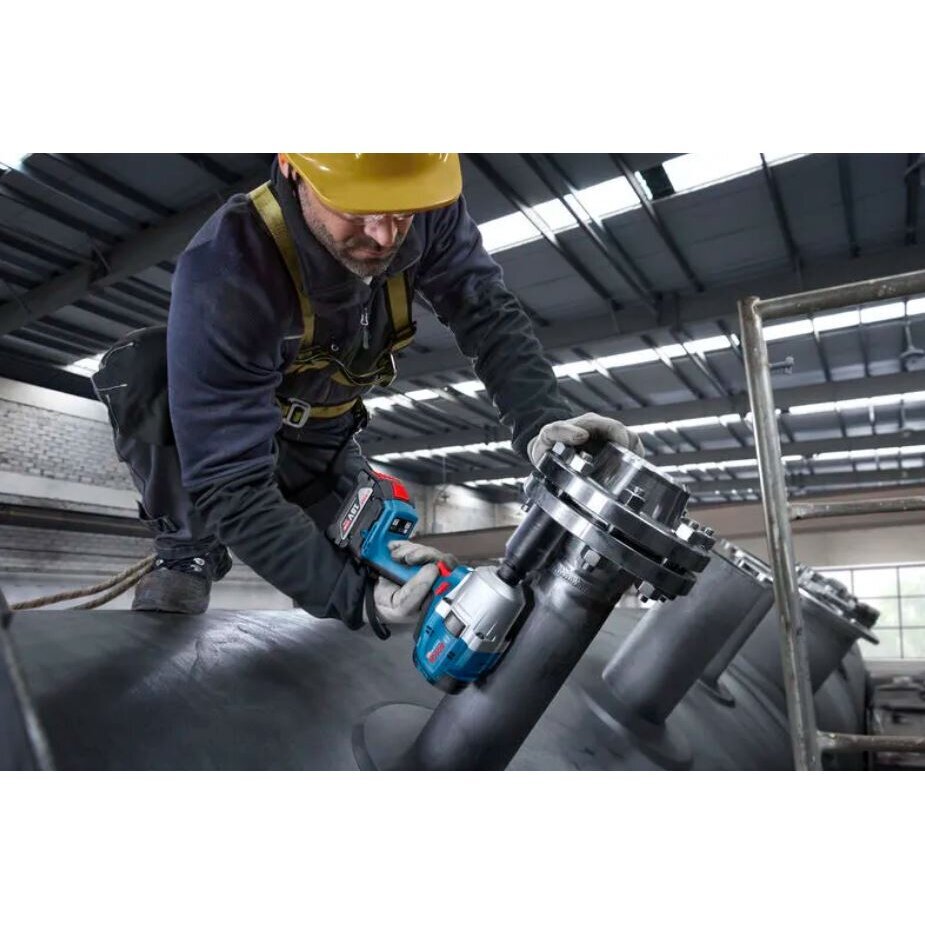 Akumuliatorinis smūginis veržliasukis Bosch GDS 18V-780, 18V (be akum. ir krov.) 06019P4003 2