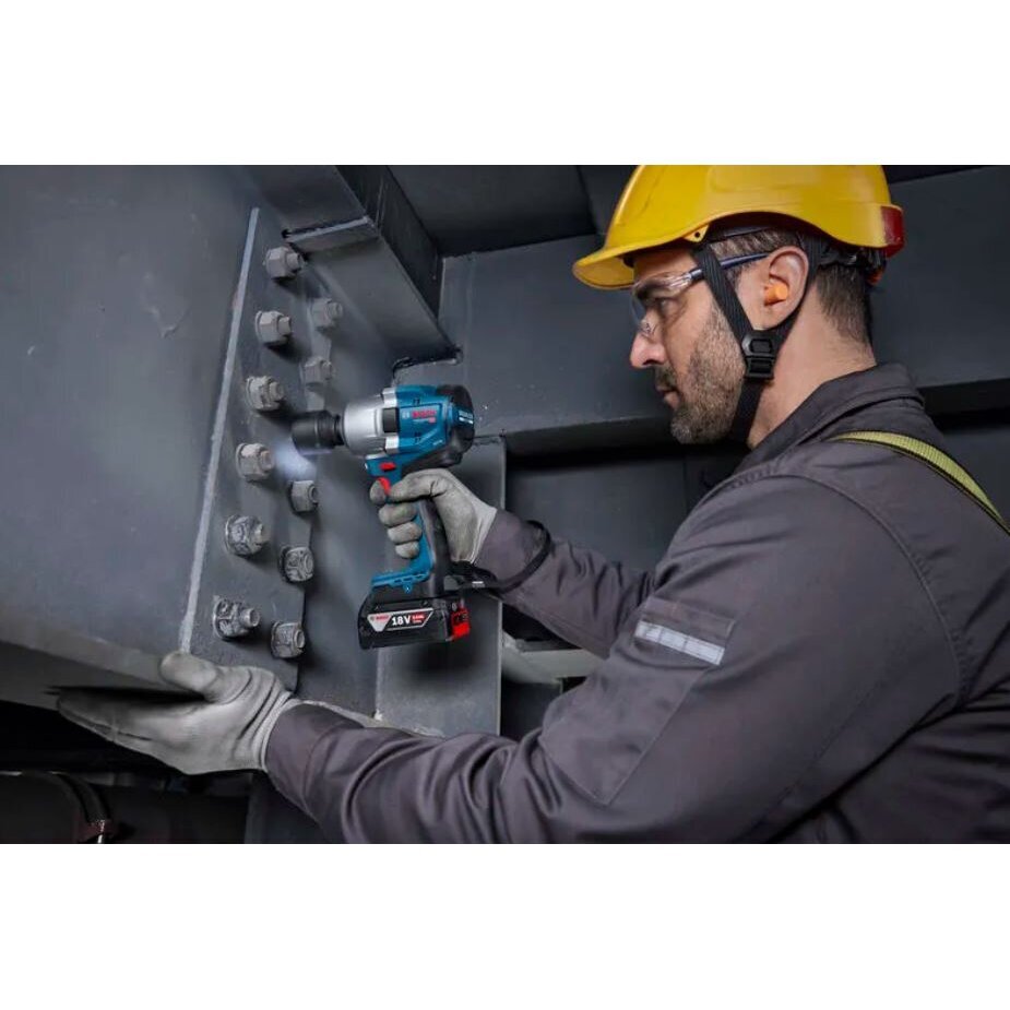 Akumuliatorinis smūginis veržliasukis Bosch GDS 18V-780, 18V (be akum. ir krov.) 06019P4003 3