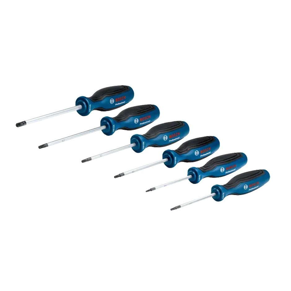 Torx atsuktuvų rinkinys Bosch, 6 vnt., 1600A01V09 Torx atsuktuvų rinkinys Bosch, 6 vnt., 1600A01V09
