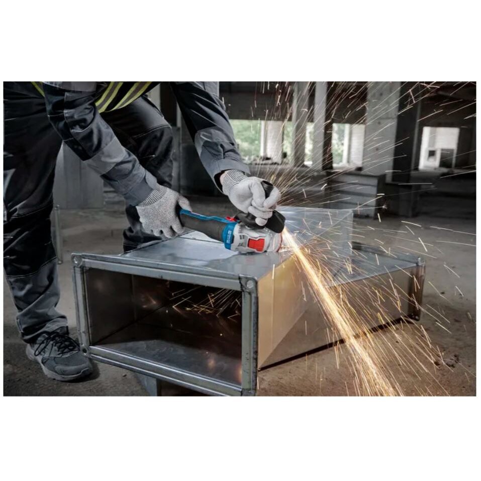 Akum. kampinis šlifuoklis Bosch GWX 18V-8 125mm, 18V, 2x4.0Ah 06019N9102 2 Akum. kampinis šlifuoklis Bosch GWX 18V-8 125mm, 18V, 2x4.0Ah 06019N9102 2