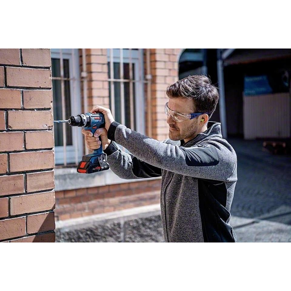 Akum. suktuvas-gręžtuvas Bosch GSB 18V-90 C, 18 V, 2x4,0 Ah, 06019K6104 2