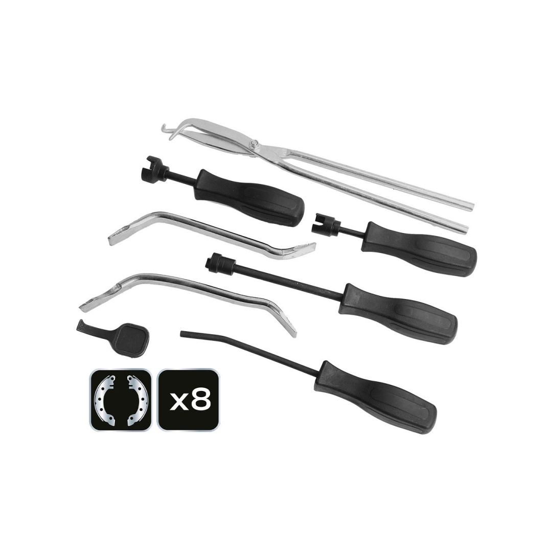 Būgninių stabdžių įrankių rinkinys, 8 vnt. 6