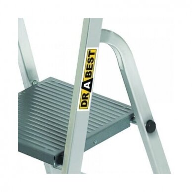 Buitinės kopėčios plieninės DRABEST STD4 (125kg) 1 Buitinės kopėčios plieninės DRABEST STD4 (125kg) 1