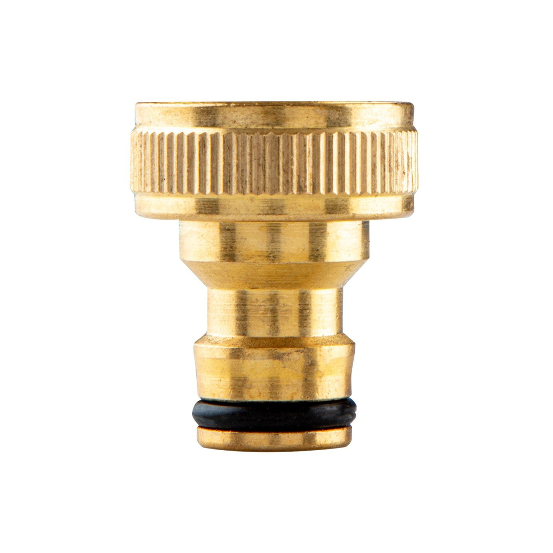 Čiaupo jungtis 1/2„“- 3/4„“, žalvaris