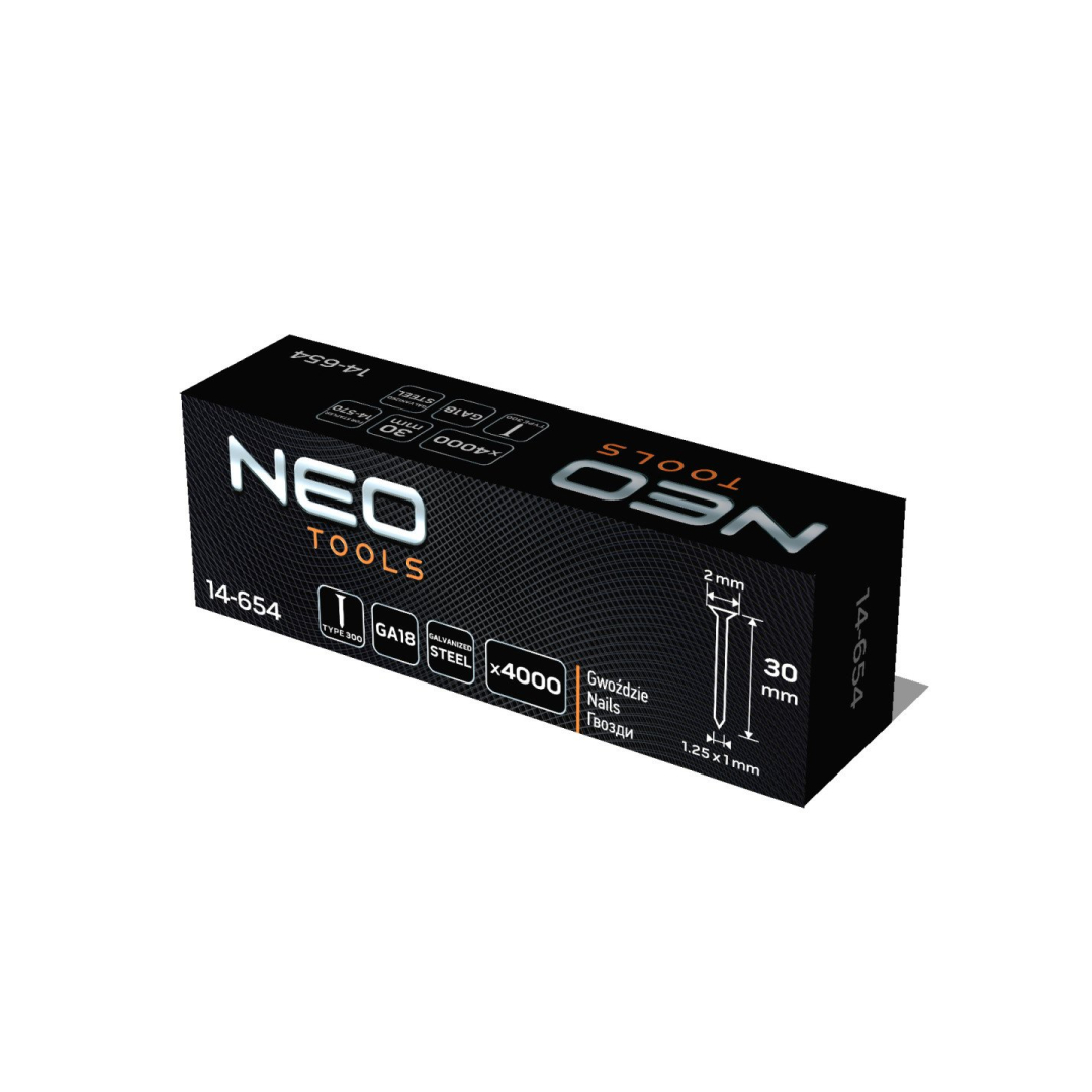 Cinkuotos vinys pneumatiniam segtuvui (14-570), GA18, 300 (F) tipas, 30 mm ilgio, 4000 1