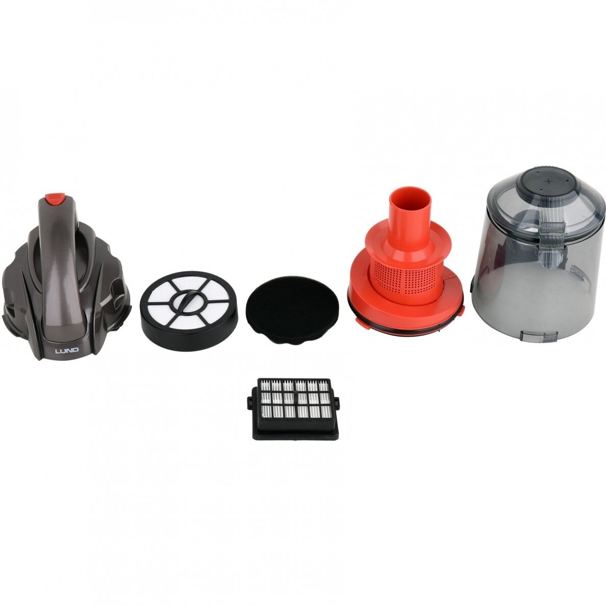 Cikloninis dulkių siurblys LUND 67090, Hepa filtras 8