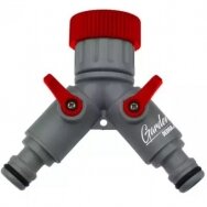 Čiaupo prijungimas dvigubas 1/2"-3/4" Dedra 80N002L