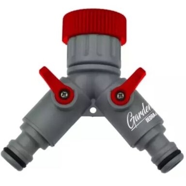 Čiaupo prijungimas dvigubas 1/2"-3/4" Dedra 80N002L Čiaupo prijungimas dvigubas 1/2"-3/4" Dedra 80N002L