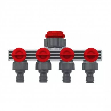 Čiaupo prijungimas keturgubas 1/2"-3/4"-1" Dedra 80N003K Čiaupo prijungimas keturgubas 1/2"-3/4"-1" Dedra 80N003K