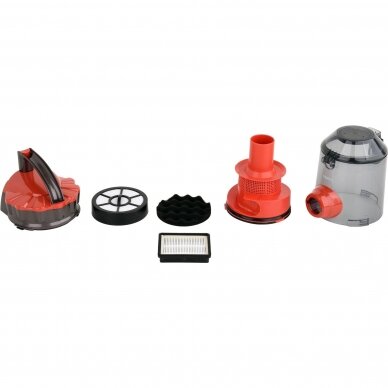 Cikloninis dulkių siurblys LUND 67091, Hepa filtras 7 Cikloninis dulkių siurblys LUND 67091, Hepa filtras 7