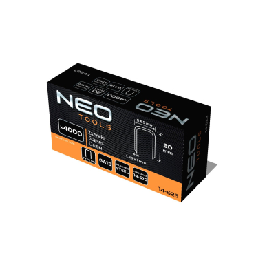 Cinkuotos kabės pneumatiniam segtuvui (14-570), GA18, 90 (4K) tipas, 20 mm ilgio, 4000 s 1 Cinkuotos kabės pneumatiniam segtuvui (14-570), GA18, 90 (4K) tipas, 20 mm ilgio, 4000 s 1