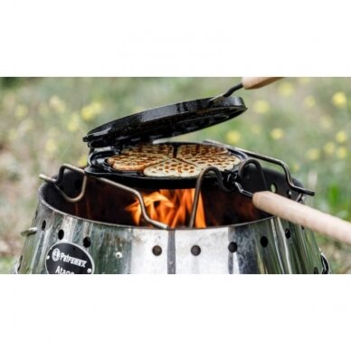 Čirvinių blynų ketaus keptuvė Petromax 3 Čirvinių blynų ketaus keptuvė Petromax 3