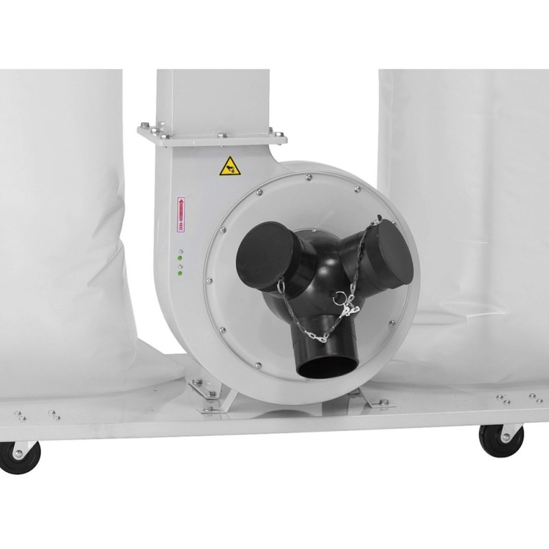 Cikloninis medžio drožlių nutraukimo siurblys BERNARDO DC500E 400V 2 Cikloninis medžio drožlių nutraukimo siurblys BERNARDO DC500E 400V 2