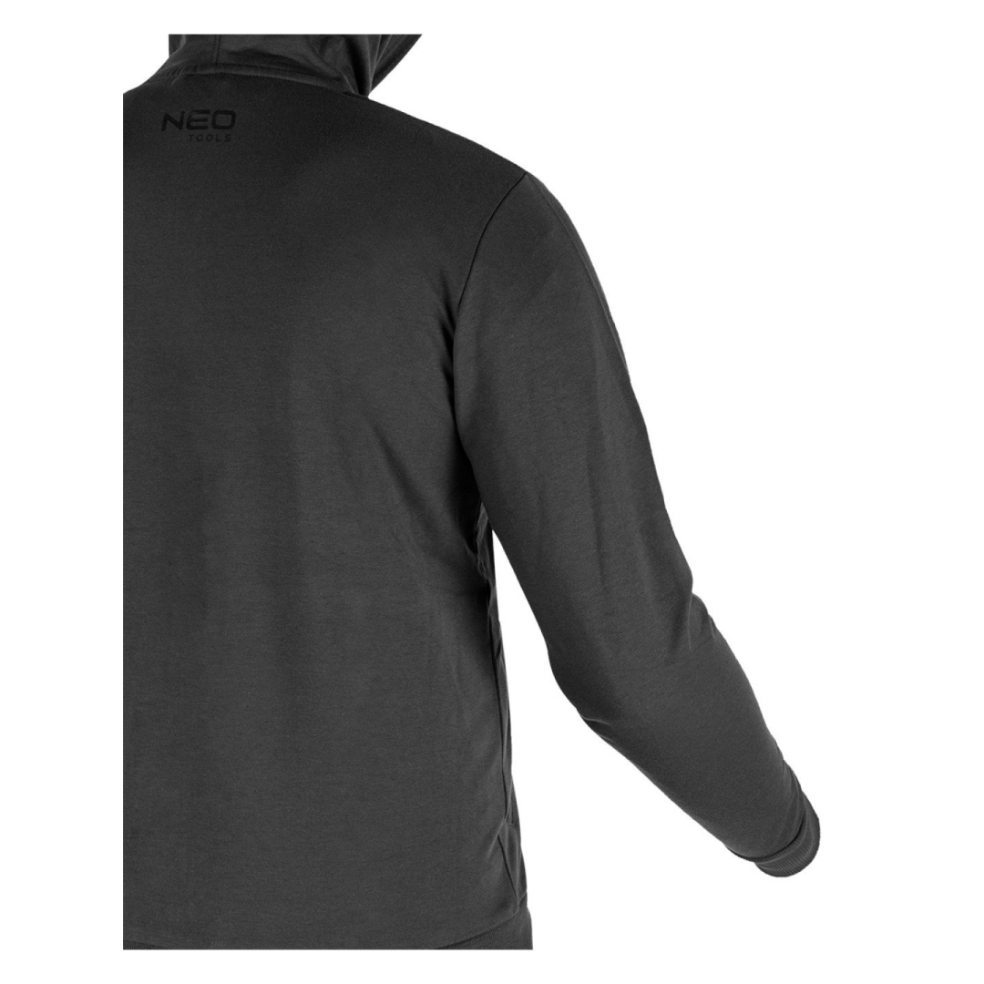 COMFORT džemperis su gobtuvu, pilkos spalvos, dydis M 6