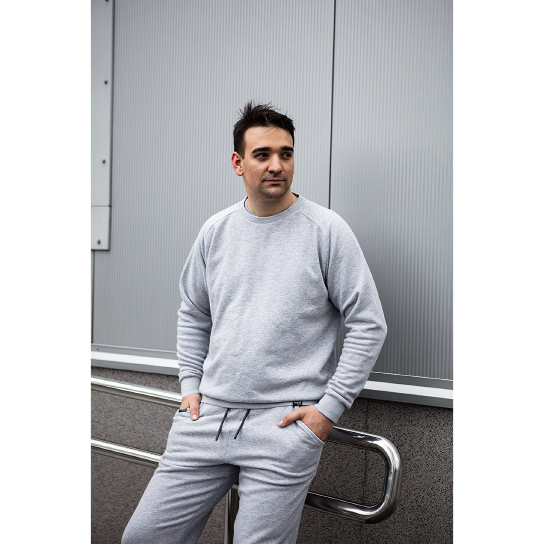 COMFORT megztinis, pilkas melanžas, XL dydis 3 COMFORT megztinis, pilkas melanžas, XL dydis 3