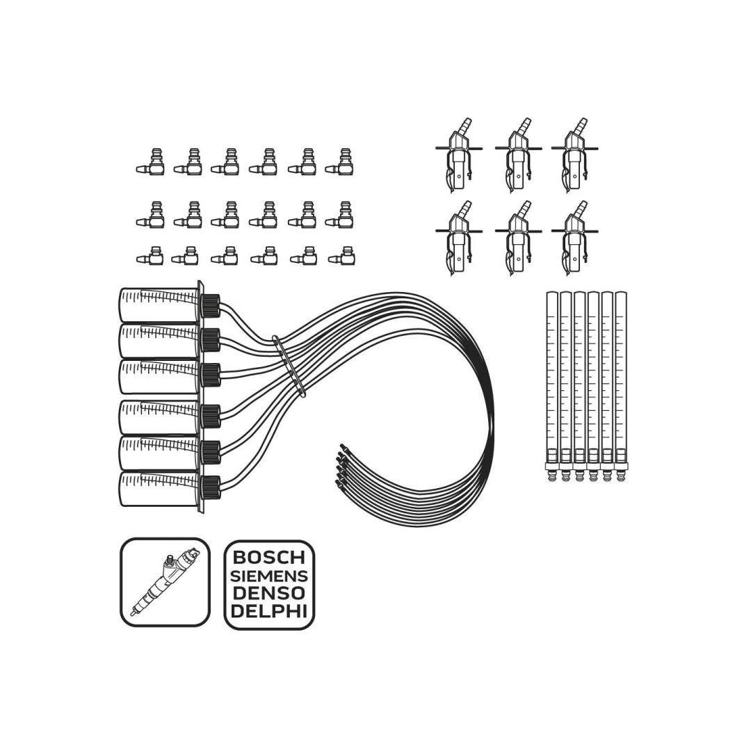 Common Rail diagnostikos rinkinys 8 Common Rail diagnostikos rinkinys 8