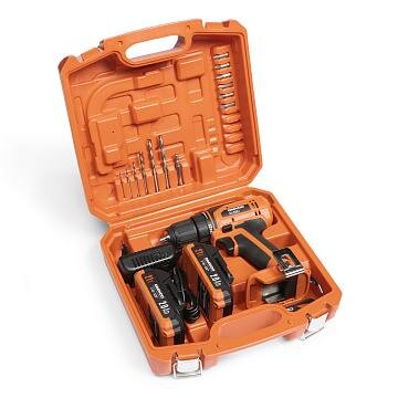 Akumuliatorinis gręžtuvas DAEWOO DAA 2122Li SET, 21V, 2.0Ah 10