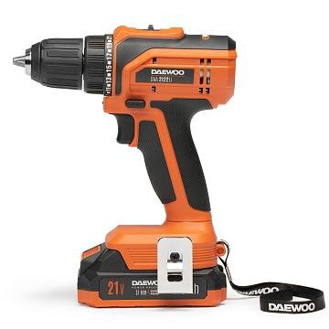 Akumuliatorinis gręžtuvas DAEWOO DAA 2122Li SET, 21V, 2.0Ah 3