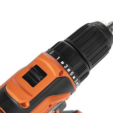 Akumuliatorinis gręžtuvas DAEWOO DAA 2122Li SET, 21V, 2.0Ah 6 Akumuliatorinis gręžtuvas DAEWOO DAA 2122Li SET, 21V, 2.0Ah 6