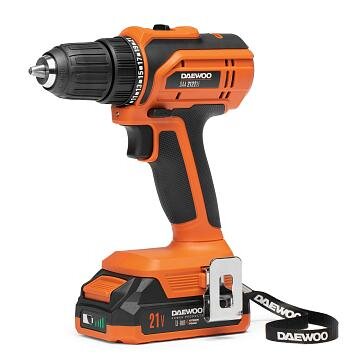 Akumuliatorinis gręžtuvas DAEWOO DAA 2122Li SET, 21V, 2.0Ah Akumuliatorinis gręžtuvas DAEWOO DAA 2122Li SET, 21V, 2.0Ah