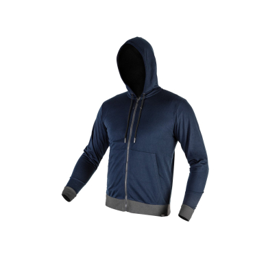 COMFORT džemperis su gobtuvu, tamsiai mėlynas, dydis XXXL COMFORT džemperis su gobtuvu, tamsiai mėlynas, dydis XXXL