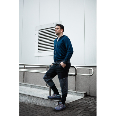 COMFORT sportinės kelnės, juodai pilka, dydis S 1 COMFORT sportinės kelnės, juodai pilka, dydis S 1