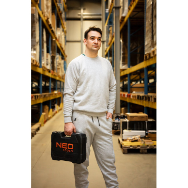 COMFORT sportinės kelnės, pilkas melanžas, XXXL dydis 5